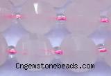 CME359 15 inches 10mm pumpkin rose quartz beads