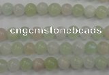 CMG101 15.5 inches 6mm round natural morganite beads wholesale