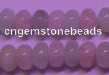 CMG131 15 inches 5*8mm rondelle natural morganite beads wholesale