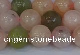 CMG164 15.5 inches 12mm round morganite gemstone beads wholesale