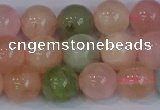 CMG174 15.5 inches 12mm round morganite gemstone beads wholesale