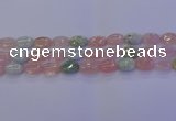 CMG238 15.5 inches 10*14mm oval morganite beads wholesale