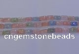 CMG243 15.5 inches 8*12mm rectangle morganite beads wholesale