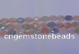 CMG265 15.5 inches 8*12mm faceted oval morganite beads