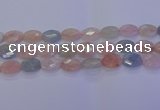 CMG267 15.5 inches 12*16mm faceted oval morganite beads
