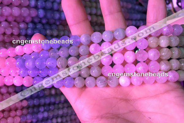 CMG316 15.5 inches 7mm round morganite gemstone beads