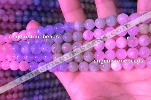 CMG317 15.5 inches 8mm round morganite gemstone beads