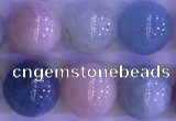 CMG363 15.5 inches 10mm round natural morganite gemstone beads