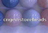 CMG365 15.5 inches 14mm round natural morganite gemstone beads