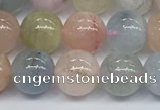 CMG392 15.5 inches 8mm round morganite gemstone beads