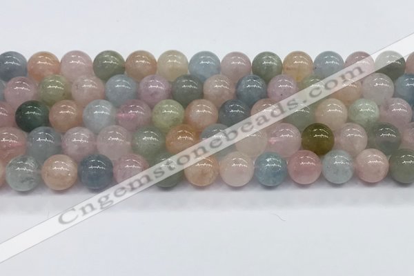 CMG393 15.5 inches 10mm round morganite gemstone beads