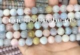 CMG404 15.5 inches 10mm round morganite beads wholesale