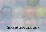CMG477 15 inches 8mm round morganite gemstone beads