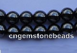 CMH07 16 inches 4mm round magnetic hematite beads Wholesale