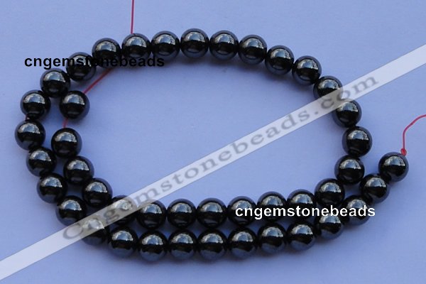 CMH07 16 inches 4mm round magnetic hematite beads Wholesale