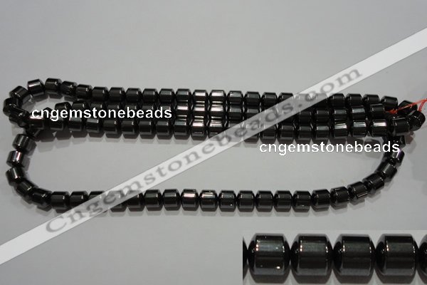 CMH122 15.5 inches 8*8mm tyre magnetic hematite beads