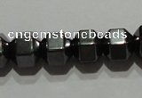 CMH124 15.5 inches 6*6mm magnetic hematite beads wholesale