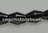 CMH133 15.5 inches 8*12mm bicone magnetic hematite beads