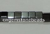 CMH159 15.5 inches 4*4mm cube magnetic hematite beads wholesale