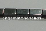 CMH163 15.5 inches 4*8mm cuboid magnetic hematite beads