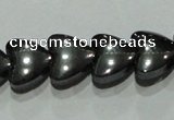 CMH172 15.5 inches 8*8mm heart magnetic hematite beads wholesale