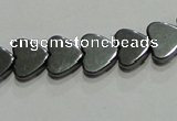 CMH174 15.5 inches 6*6mm heart magnetic hematite beads wholesale