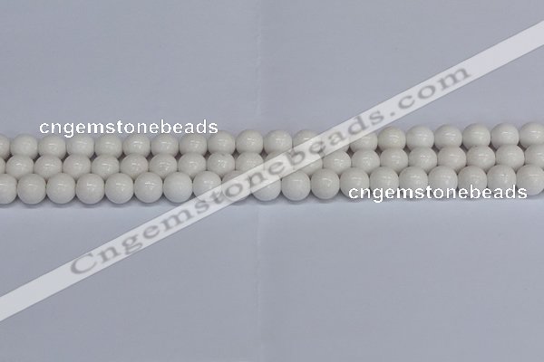 CMJ03 15.5 inches 8mm round Mashan jade beads wholesale