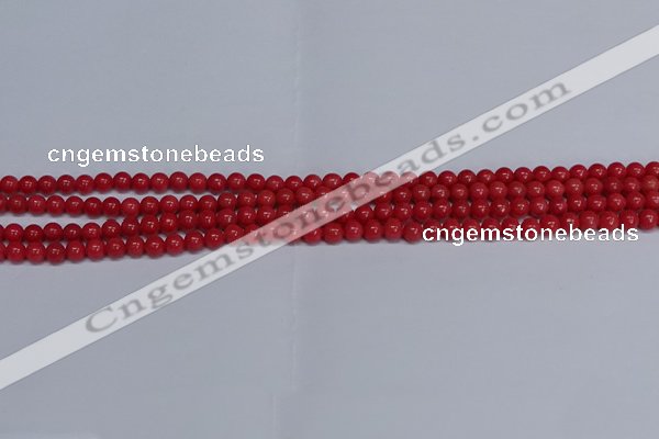 CMJ106 15.5 inches 4mm round Mashan jade beads wholesale