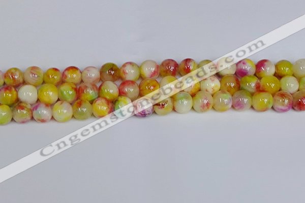 CMJ1061 15.5 inches 8mm round jade beads wholesale