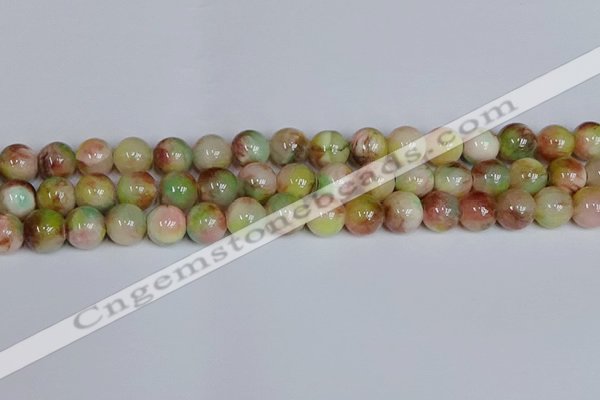 CMJ1077 15.5 inches 10mm round jade beads wholesale