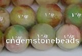 CMJ1078 15.5 inches 12mm round jade beads wholesale