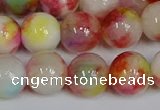 CMJ1081 15.5 inches 8mm round jade beads wholesale