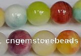 CMJ1088 15.5 inches 12mm round jade beads wholesale