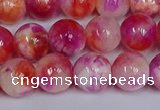 CMJ1146 15.5 inches 8mm round jade beads wholesale