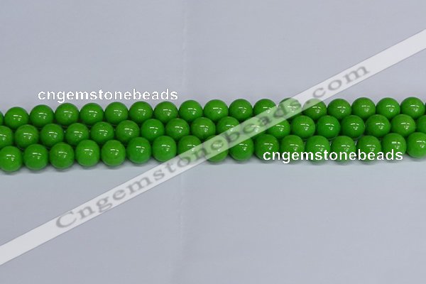 CMJ116 15.5 inches 10mm round Mashan jade beads wholesale