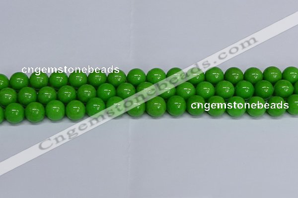 CMJ117 15.5 inches 12mm round Mashan jade beads wholesale