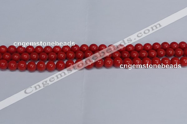 CMJ122 15.5 inches 8mm round Mashan jade beads wholesale