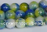 CMJ1221 15.5 inches 8mm round jade beads wholesale