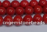 CMJ123 15.5 inches 10mm round Mashan jade beads wholesale