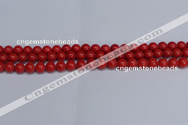 CMJ123 15.5 inches 10mm round Mashan jade beads wholesale