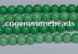 CMJ127 15.5 inches 4mm round Mashan jade beads wholesale