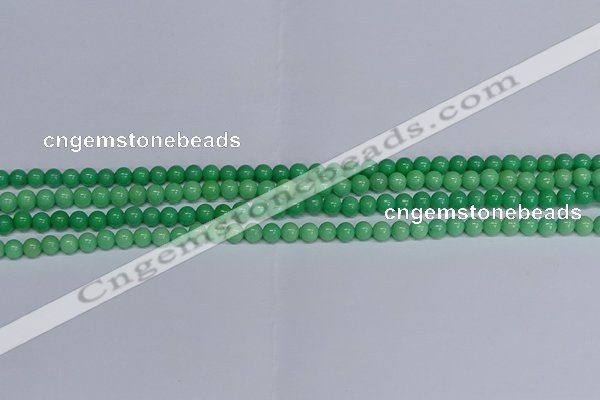 CMJ127 15.5 inches 4mm round Mashan jade beads wholesale