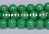 CMJ129 15.5 inches 8mm round Mashan jade beads wholesale