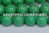 CMJ131 15.5 inches 12mm round Mashan jade beads wholesale