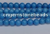CMJ134 15.5 inches 4mm round Mashan jade beads wholesale