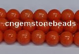 CMJ143 15.5 inches 8mm round Mashan jade beads wholesale