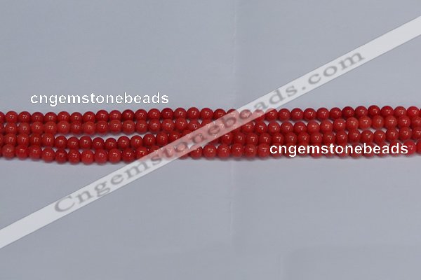 CMJ15 15.5 inches 4mm round Mashan jade beads wholesale