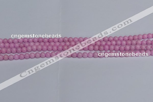 CMJ155 15.5 inches 4mm round Mashan jade beads wholesale