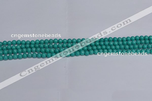 CMJ190 15.5 inches 4mm round Mashan jade beads wholesale