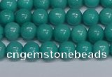 CMJ191 15.5 inches 6mm round Mashan jade beads wholesale